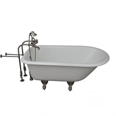 Barclay Antonio 55″ Cast Iron Roll Top Tub Kit