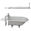 Barclay Antonio 55″ Cast Iron Roll Top Tub Kit Barclay Products