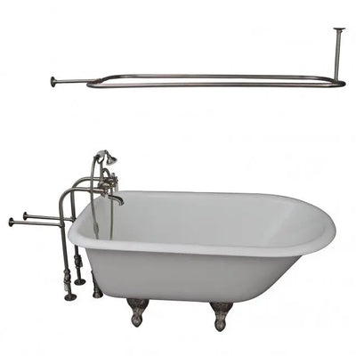 Barclay Antonio 55″ Cast Iron Roll Top Tub Kit Barclay Products