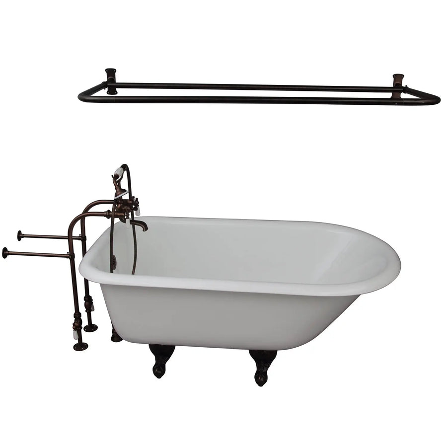 Barclay Antonio 55″ Cast Iron Roll Top Tub Kit Barclay Products