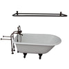 Barclay Antonio 55″ Cast Iron Roll Top Tub Kit