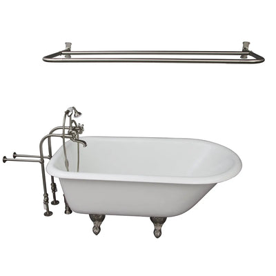 Barclay Antonio 55″ Cast Iron Roll Top Tub Kit