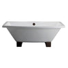 Barclay Athens 67" Cast Iron Freestanding Tub