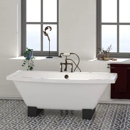 Barclay Athens 67" Cast Iron Freestanding Tub