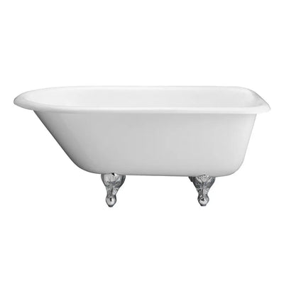 Barclay Ballard 57" Cast Iron Roll Top Clawfoot Freestanding Tub - CTRN58