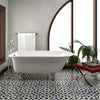 Barclay Ballard 57" Cast Iron Roll Top Clawfoot Freestanding Tub - CTRN58 Barclay Products