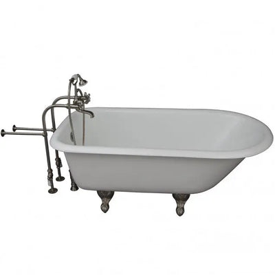 Barclay Bartlett 60″ Cast Iron Roll Top Tub Kit