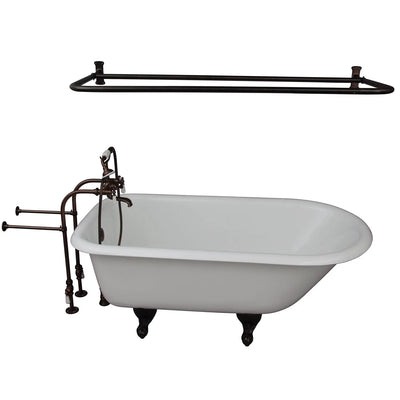 Barclay Bartlett 60″ Cast Iron Roll Top Tub Kit Barclay Products