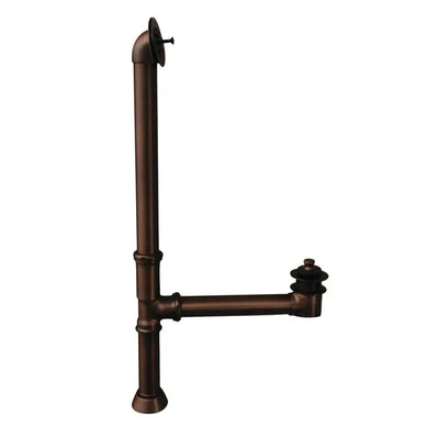 Barclay Bartlett 60" Cast Iron Roll Top Tub Kit-Oil Rubbed Bronze Accessories Barclay Products