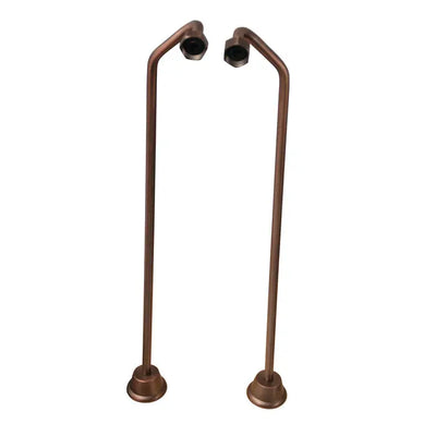 Barclay Bartlett 60" Cast Iron Roll Top Tub Kit-Oil Rubbed Bronze Accessories Barclay Products