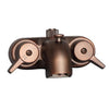 Barclay Bartlett 60" Cast Iron Roll Top Tub Kit-Oil Rubbed Bronze Accessories Barclay Products