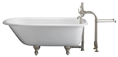 Barclay Brocton 68″ Cast Iron Roll Top Tub Kit Barclay Products