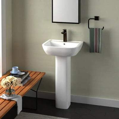 Barclay - Caroline 450 Pedestal Lavatory Bathroom Sink Barclay Products