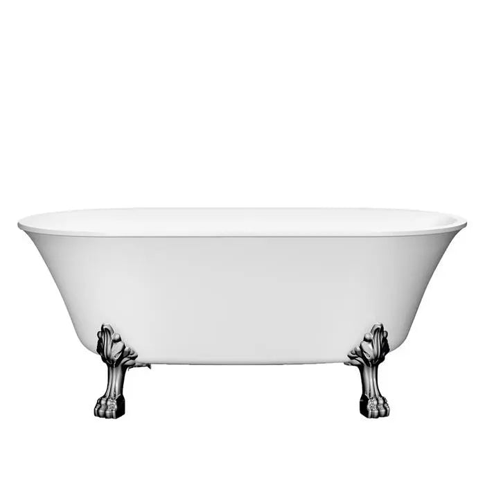 Barclay Cher 63″ Acrylic Freestanding Tub – No Faucet Holes Barclay Products