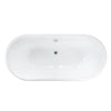 Barclay Columbus 61" Cast Iron Double Roll Top on Base Barclay Products