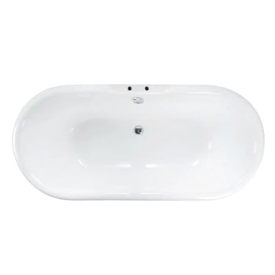 Barclay Columbus 61" Cast Iron Double Roll Top on Base Barclay Products