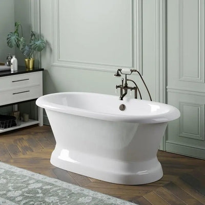 Barclay Conrad Cast Iron Double Roll Freestanding Tub Barclay Products