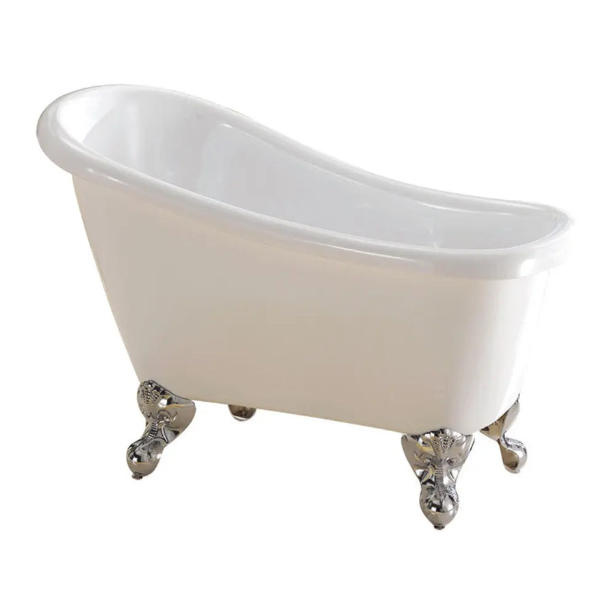 Barclay Cyrano ATSN44-WH 44" Acrylic Slipper Clawfoot Freestanding Tub Barclay Products