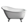 Barclay Demille 51" Premium Acrylic Slipper Clawfoot Freestanding Tub