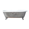 Barclay Doyle 67″ CTDRN67-PI-PI Cast Iron Double Roll Top Freestanding Tub