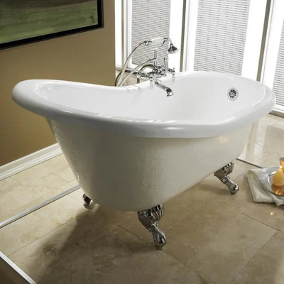 Barclay Estelle 60" Premium Acrylic Slipper Freestanding Tub Barclay Products