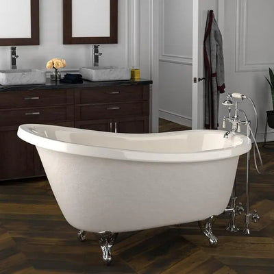 Barclay Estelle 60" Premium Acrylic Slipper Freestanding Tub Barclay Products