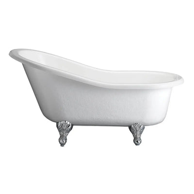 Barclay Estelle 60" Premium Acrylic Slipper Freestanding Tub