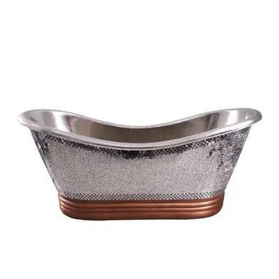 Barclay Galileo COTDSN71B-MN Double Slipper Copper Freestanding Tub Barclay Products