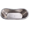 Barclay Galileo COTDSN71B-MN Double Slipper Copper Freestanding Tub Barclay Products