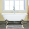 Barclay - Gallagher 72" Cast Iron Double Roll Top Tub - CTDRN72-WH Barclay Products