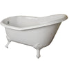 Barclay Gavin 54" Premium Cast Iron Slipper Clawfoot Freestanding Tub