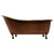 Barclay - Gitali 68" Slipper Copper Tub - COTSN68-AC-AC