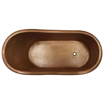 Barclay - Gitali 68" Slipper Copper Tub - COTSN68-AC-AC Barclay Products