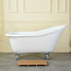 Barclay - Grayson 57" Cast Iron Slipper Freestanding Tub - CTSN57-WH Barclay Products