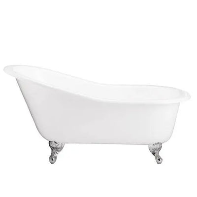 Barclay - Grayson 57" Cast Iron Slipper Freestanding Tub - CTSN57-WH Barclay Products