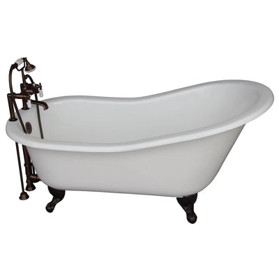 Barclay Griffin 61″ Cast Iron Slipper Tub Kit