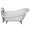 Barclay Griffin 61″ Cast Iron Slipper Tub Kit