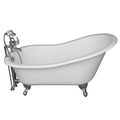 Barclay Griffin 61″ Cast Iron Slipper Tub Kit