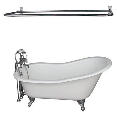 Barclay Griffin 61″ Cast Iron Slipper Tub Kit Barclay Products