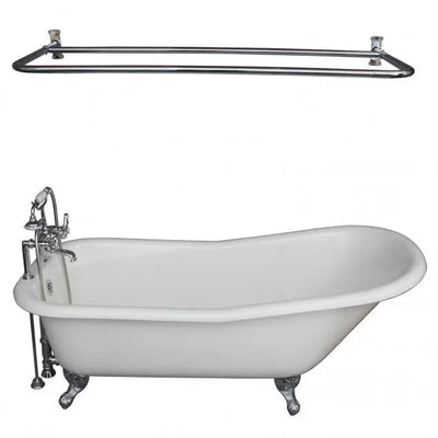 Barclay Griffin 61″ Cast Iron Slipper Tub Kit