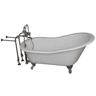 Barclay Griffin 61″ Cast Iron Slipper Tub Kit - No Holes