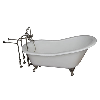 Barclay Griffin 61″ Cast Iron Slipper Tub Kit - No Holes