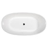 Barclay - Howe 65" Resin Freestanding Tub - RTOVN64-OF Barclay Products