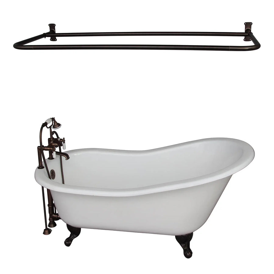 Barclay Icarus 67″ Cast Iron Slipper Tub Kit