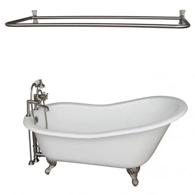 Barclay Icarus 67″ Cast Iron Slipper Tub Kit