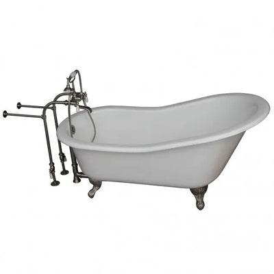 Barclay Icarus 67″ Cast Iron Slipper Tub Kit - No Holes