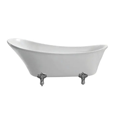 Barclay Lani 69″ Acrylic Slipper Freestanding Tub