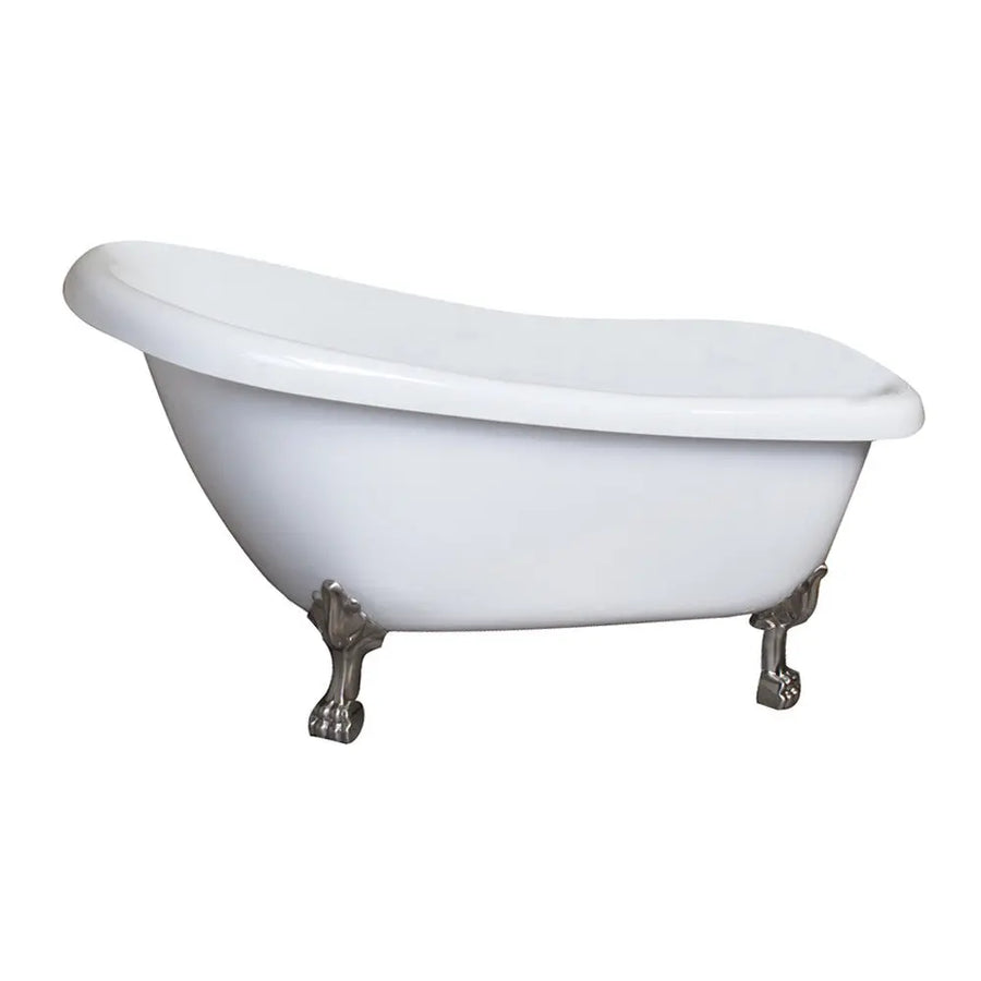 Barclay Leandro 67" Acrylic Slipper Freestanding Clawfoot Tub Barclay Products