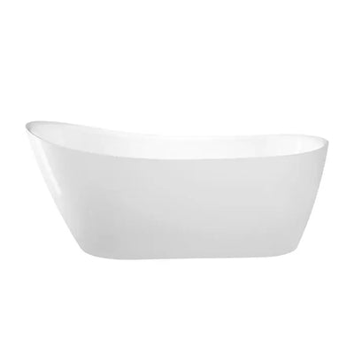 Barclay - Lovina 66" Acrylic Slipper Tub with Integral Drain and Overflow - ATSN66EIG Barclay Products