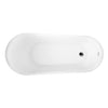 Barclay - Lovina 66" Acrylic Slipper Tub with Integral Drain and Overflow - ATSN66EIG Barclay Products